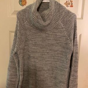 Chunky neck sweater